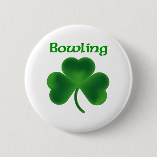 Bowlings-Kleeblatt Button