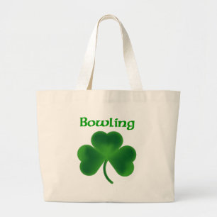Bowlings-Kleeblatt Jumbo Stoffbeutel