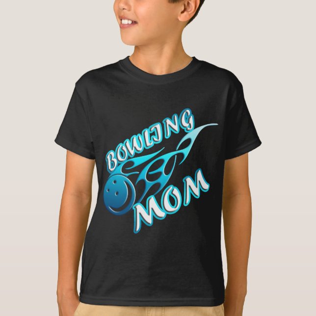 Bowlings-Mama (Flamme) copy.png T-Shirt (Vorderseite)