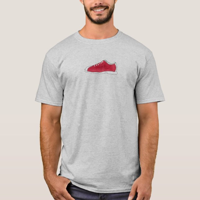 Bowlings-Schuh-T - Shirts u. Kleid (Vorderseite)