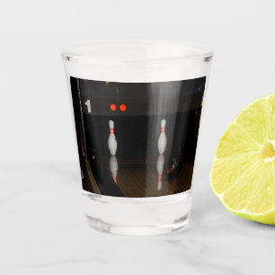 Bowlings-Schuss-Glas Schnapsglas