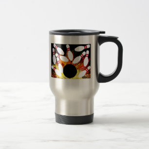 BOWLINGS-SCHÜSSEL-STREIK-REISE-TASSE durch Teo Reisebecher