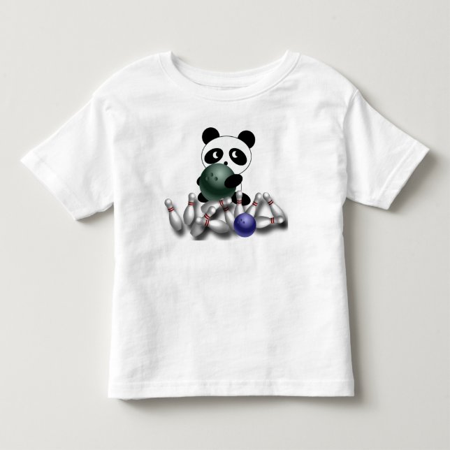 Bowlings-Stern Kleinkind T-shirt (Vorderseite)