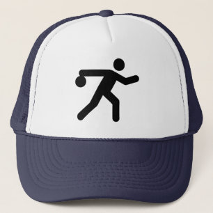 Bowlings-Symbol-Hut Truckerkappe