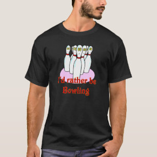 Bowlings-T - Shirt mit zehn Buttonen