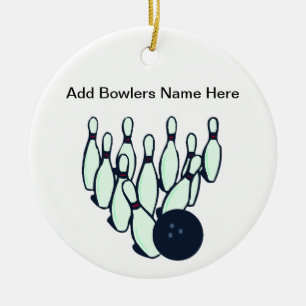Bowlings-Verzierung Keramikornament