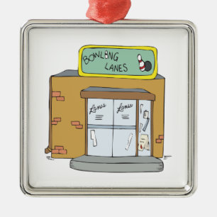 Bowlings-Wege Ornament Aus Metall