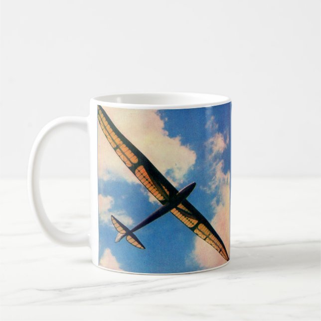Bowlus-du-Pont-Segelflugzeug 1939 Kaffeetasse (Links)
