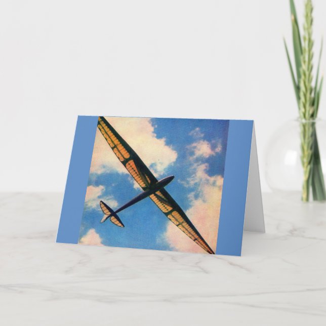 Bowlus-du-Pont-Segelflugzeug 1939 Karte (Vorderseite)