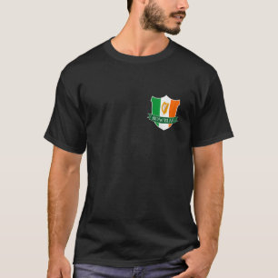 BOWMAN Irish Name Ireland Flag Harp Family T-Shirt