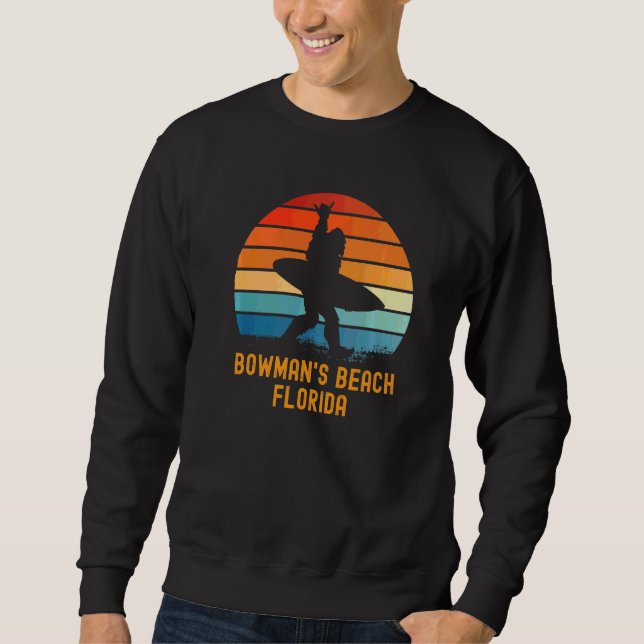 Bowman's Beach Florida Sasquatch Souvenir Sweatshirt (Vorderseite)