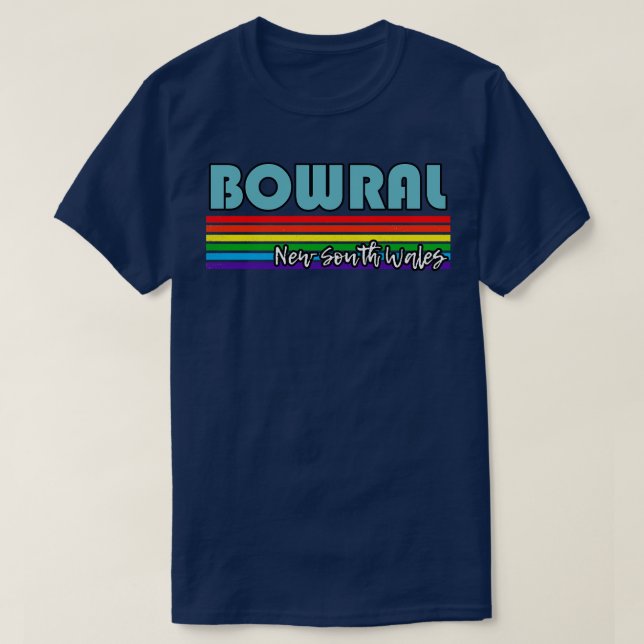 Bowral New South Wales Pride Bowral LGBT Geschenk  T-Shirt (Design vorne)