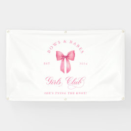 Bows and Babes Girls Club Banner