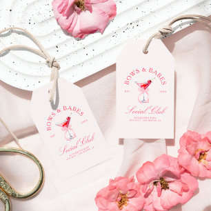 Bows & Babes Coquette Cherries Geschenkanhänger