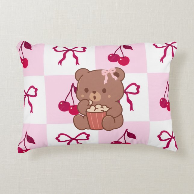 Bows & Bears Accent Cushion Dekokissen (Vorderseite)