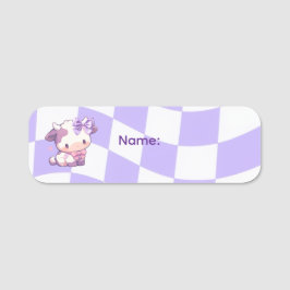 Bows & Bull's Name Tag Namensschild