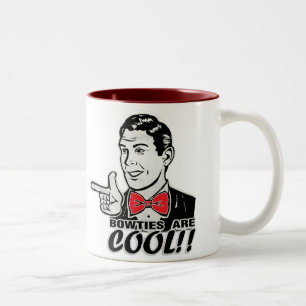 Bowtie-Tasse Zweifarbige Tasse