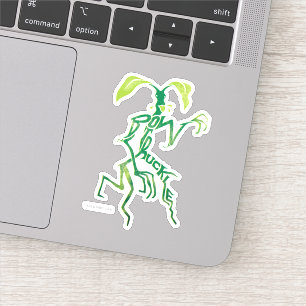 BOWTRUCKLE™ PICKETT™ Typografie Graphic Aufkleber