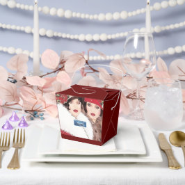 Box 1 Burg (Winter Red 2)RFPMDesign ©️ 2024 Geschenkschachtel