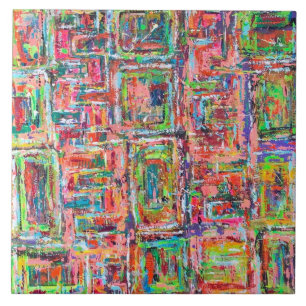 Box 6 x 6 Keramiken Fliese