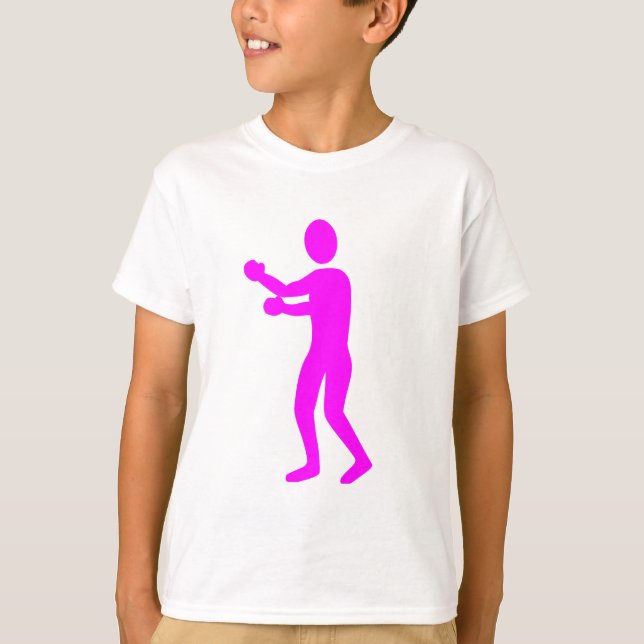 Box Abbildung: Magenta T-Shirt (Vorderseite)