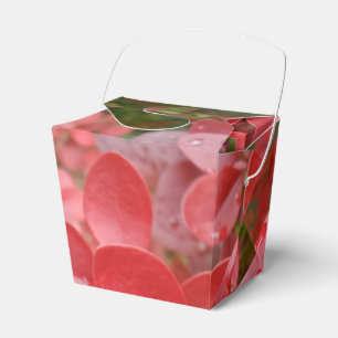 Box "Abnehmen" mit roten Blättern Geschenkschachtel