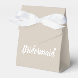Box "Bridesmaid" - Verlobung Brautparty Geschenkschachtel