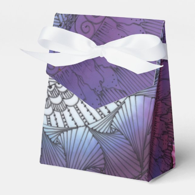 Box Burst of Color Favor Geschenkschachtel (Vorderseite)