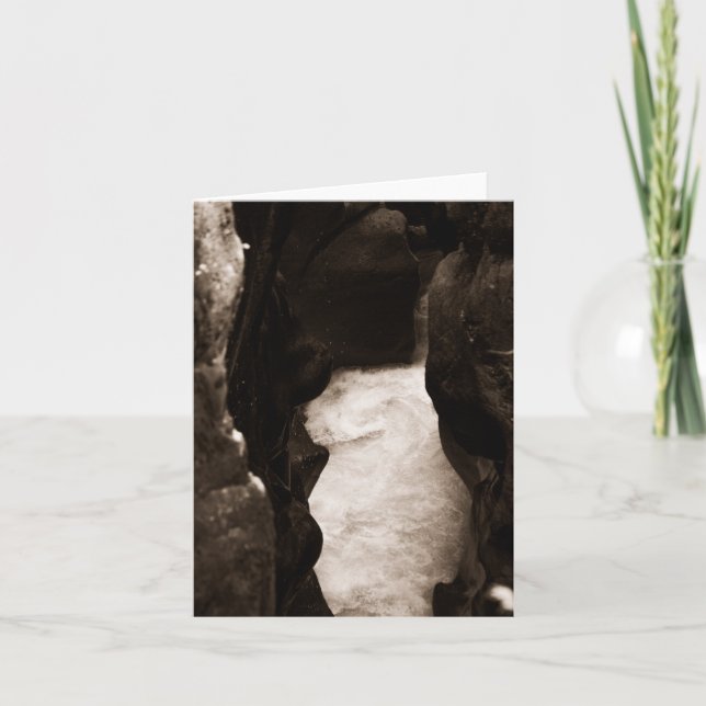 Box Canyon Dankeskarte (Vorderseite)