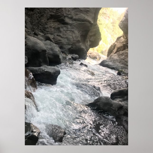 Box Canyon Höhle, Ouray Colorado Poster (Vorne)