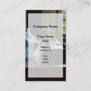 Box der Prüfröhren Visitenkarte