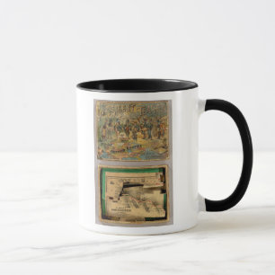Box Dissected map, Vereinigte Staaten Tasse