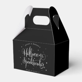 Box für benutzerdefinierte Farbe Halloween Spookta Geschenkschachtel