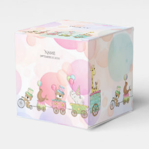 Box für Zirkustiere Geschenkschachtel