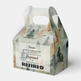 Box "Mistral Forest Masculine Retirement Gastgesch Geschenkschachtel