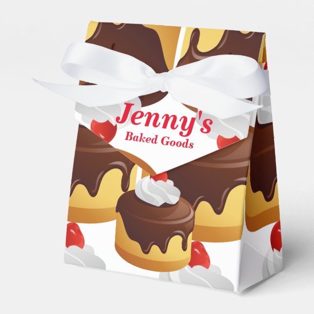 Box mit Gefrierwaren Geschenkschachtel (Vorderseite)