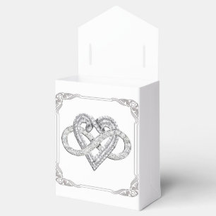 Box mit Infinity Heart Favor Geschenkschachtel