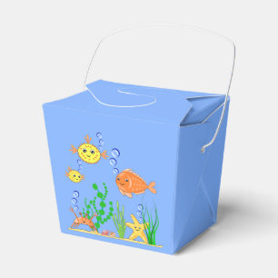 Box "niedlich & Fun Ocean Creatures Gefallen" Geschenkschachtel