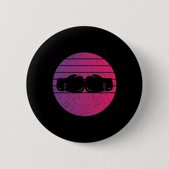 Box Retro Style Vintag 1 Button (Vorderseite)