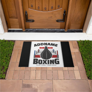 Box-Ring ADD NAME BOXER GYM-Speed-Bag Fußmatte