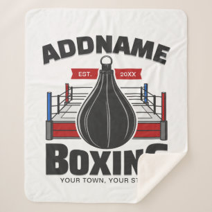 Box-Ring ADD NAME BOXER GYM-Speed-Bag Sherpadecke