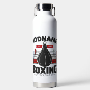 Box-Ring ADD NAME BOXER GYM-Speed-Bag Trinkflasche