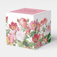 Box Rose Florals Gastgeschenk Hochzeit