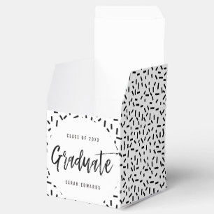 Box "Stolz Brushed Graduation Party Bevorzugung" Geschenkschachtel