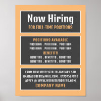 Box Text, Job Vacancy Rekrutierung Werbung