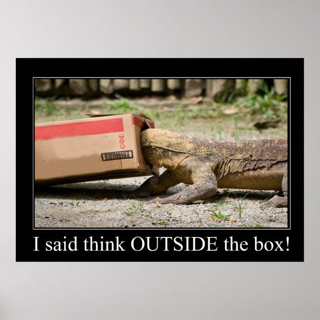 Box Thinking Poster (Vorne)