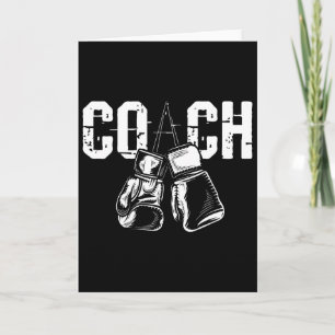 Box-Trainer - Kickboxen Kickboxer Fitnessstudio Bo Karte