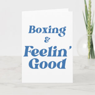 Box-Training Motivation Fitness Sieg Gefühl Karte