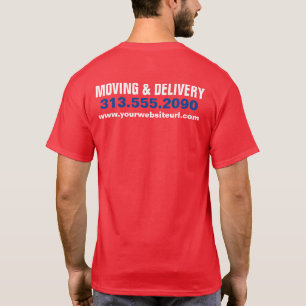 Box Truck Transport Hauling Delivery Service Compa T-Shirt