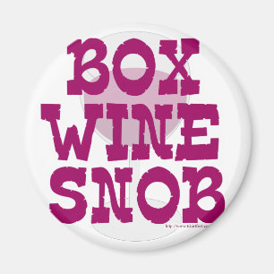 Box Weinsnob Magnet